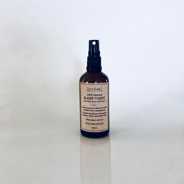 100% Natural Sleep Tight Spray Infused with Crystals