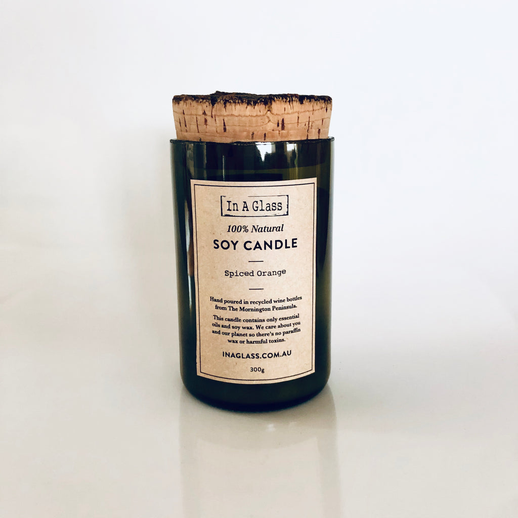 100% Natural Soy Candle - Spiced Orange