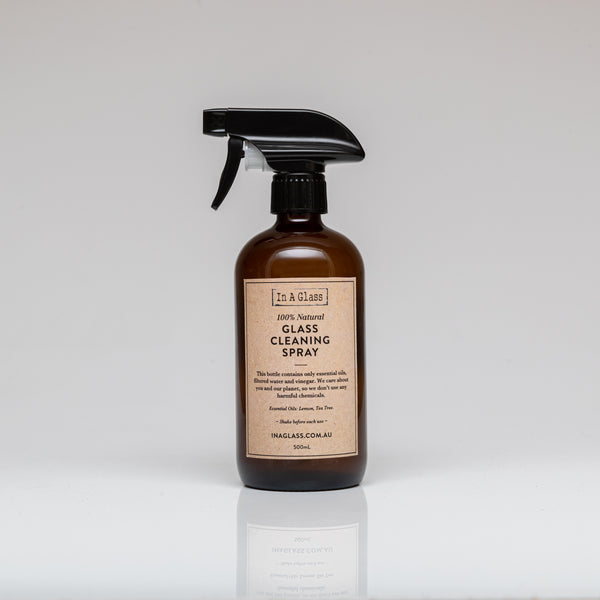 100% Natural Glass Cleaning Spray